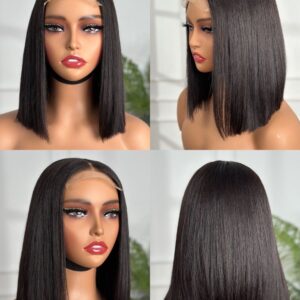 5X5 Glueless Double Drawn Bob